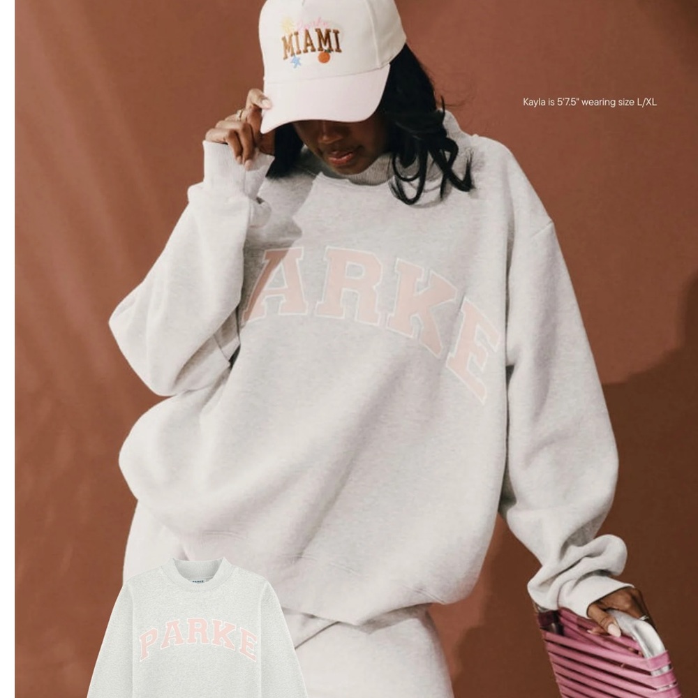 Gray PARKE Women's Sweatshirt